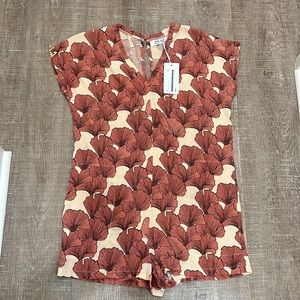 Ava Sky Romper Bronx Cherry Roma